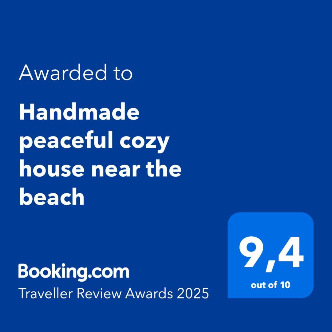 Handmade Peaceful Cozy House Near The Beach Nea Kallikrateia Εξωτερικό φωτογραφία
